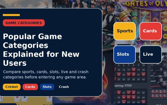 Popular Game Categories Explained for New Users